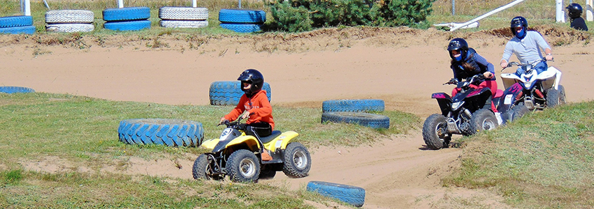 Quadrijden kan ook voor de kinderen met de kidsquad in de Ardennen